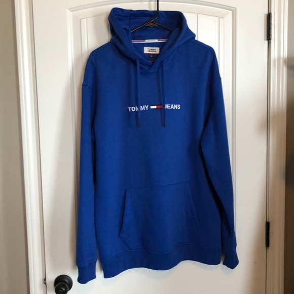 royal blue tommy hilfiger hoodie